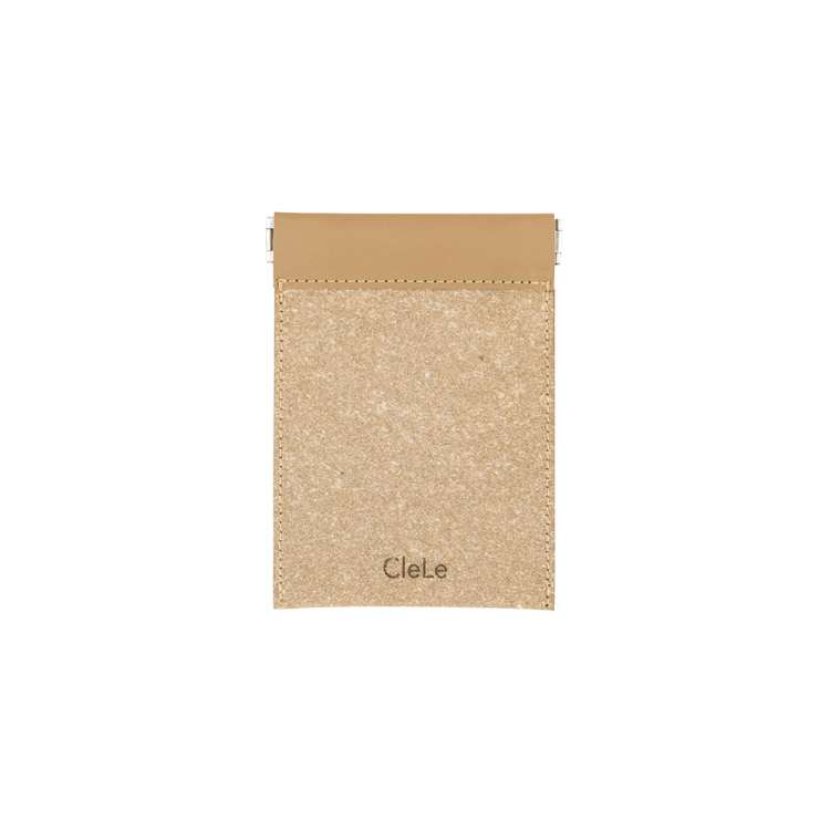 ナカバヤシ　CleLe（クルレ）　スプリングポーチ　S　ブラウン　CLL-SPS-BRの商品画像
