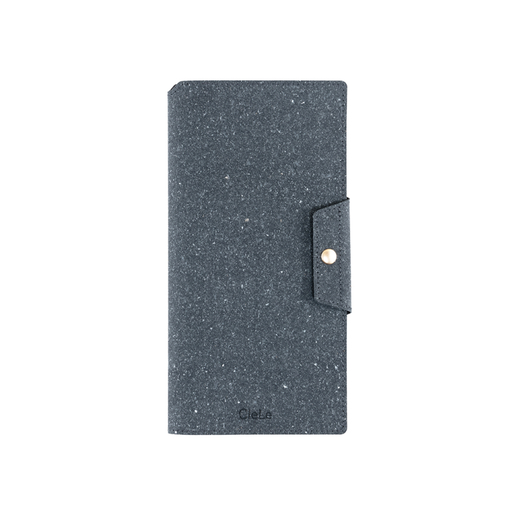 ナカバヤシ CleLe(クルレ) パスポートケース L グレー CLL-PPCL-GYの商品画像