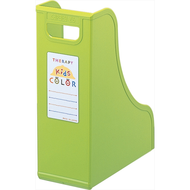 ナカバヤシ セラピーキッズカラー ファイルスタンド A4 フボ-TC6-KG キッズグリーン