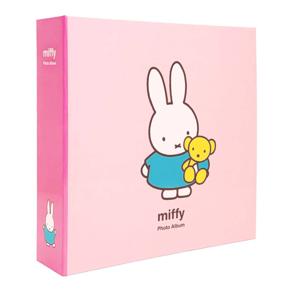【WEB限定】 ディック・ブルーナ ミッフィー L判 720枚収納 アルバム 高透明 6面ポケット 2列3段 IT-MF6L-720-P レッドの商品画像