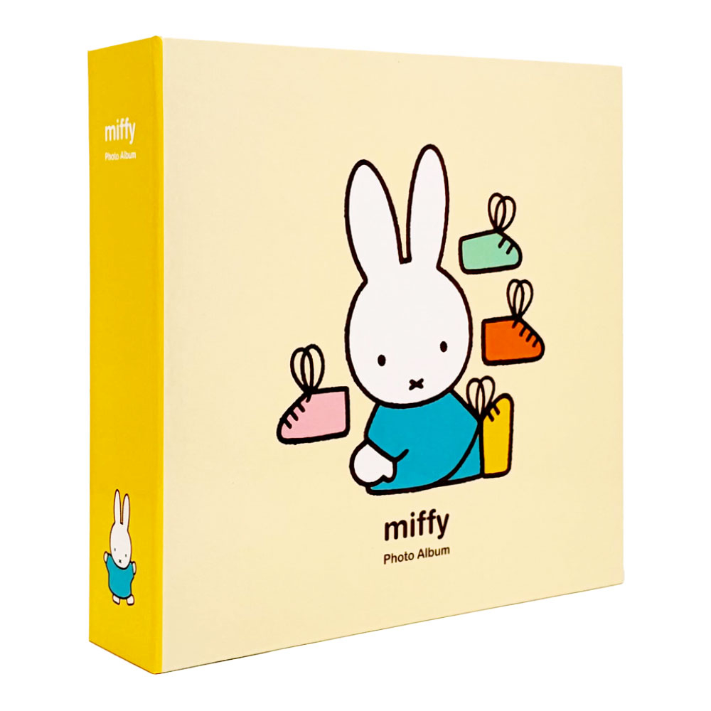 【WEB限定】 ディック・ブルーナ ミッフィー L判 720枚収納 アルバム 高透明 6面ポケット 2列3段 IT-MF6L-720-Y イエローの商品画像