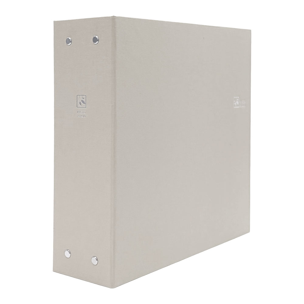 大容量 6面ポケットアルバム ナカバヤシ セラピーカラー L判2列×3段タイプ Lサイズ960枚収納 TCPK-6L-960-SV /ソフトベージュ　写真 収納 フォトアルバム 大容量