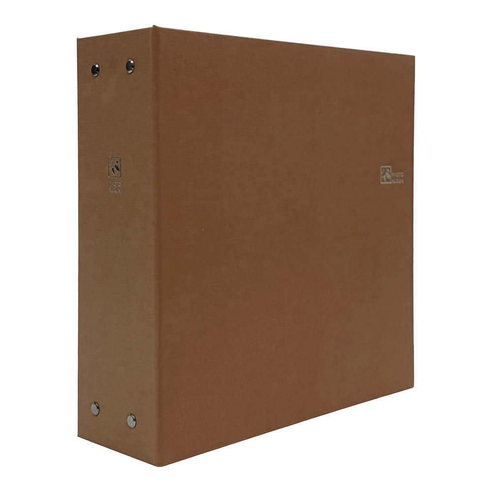 大容量 6面ポケットアルバム ナカバヤシ セラピーカラー L判2列×3段タイプ Lサイズ960枚収納 TCPK-6L-960 /ウォームブラウン 写真 収納 フォトアルバム 大容量