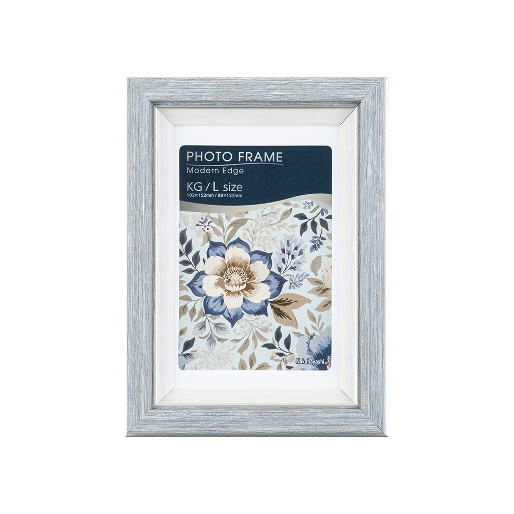 ナカバヤシ モダンエッジ/フォトフレーム/KG・L/グレー F-TP-126-Nの商品画像