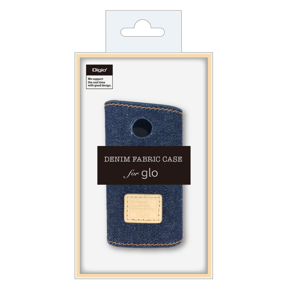 ナカバヤシ GLO デニムケース ブルー SZC-GLO02BL (tm) の商品画像