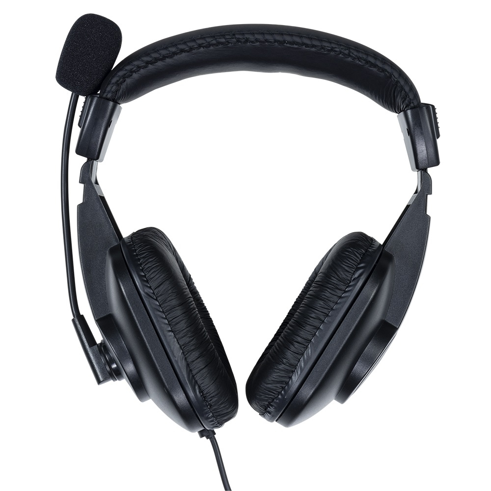 ナカバヤシ　4極ヘッドセット／ブラック　MHM-STB29BK　(tm)　の商品画像