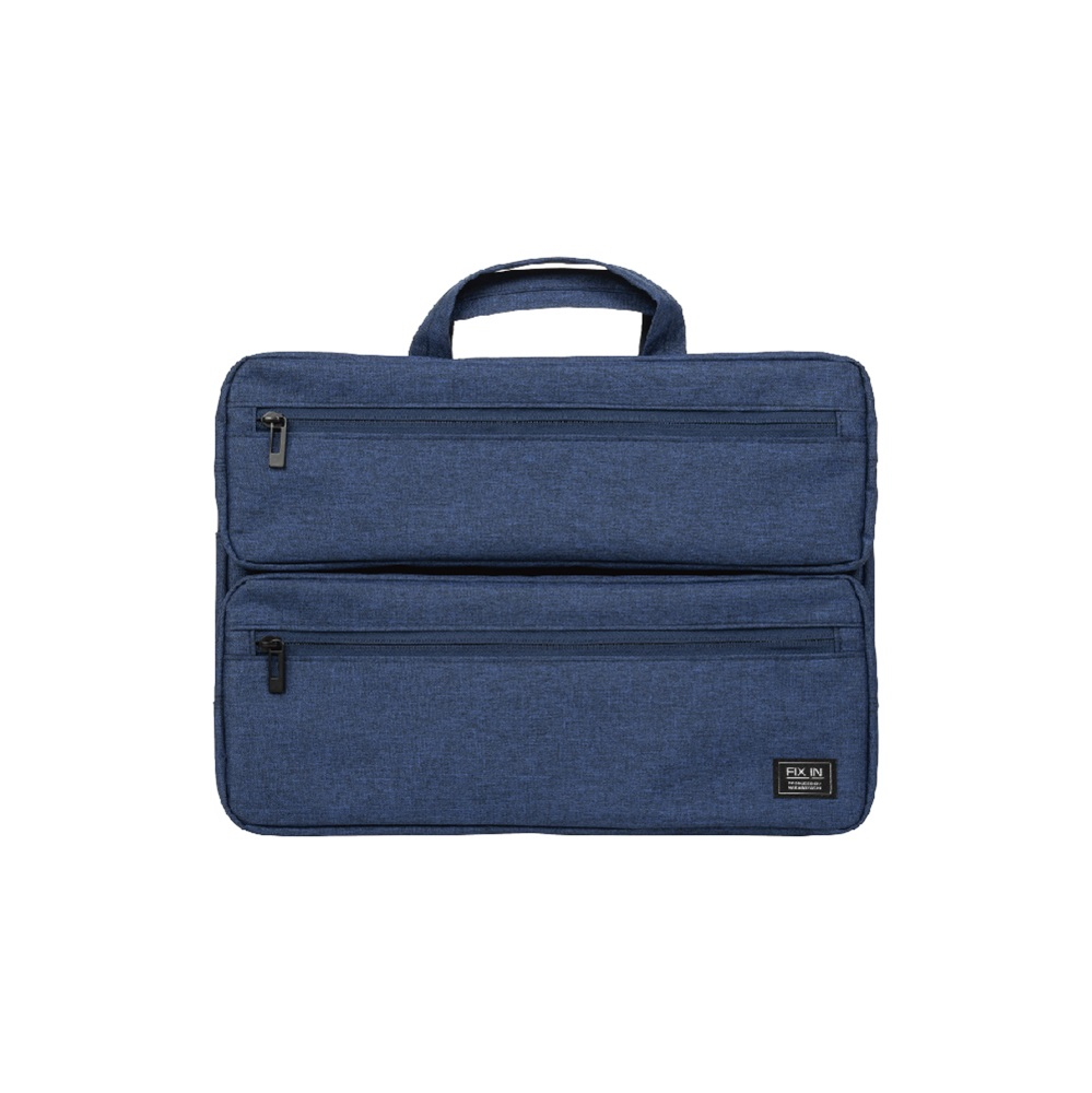 ナカバヤシ　15インチ汎用PCインナーバッグ／2ポケット付／ブルー　SZC-FC151908BL　(tm)　の商品画像