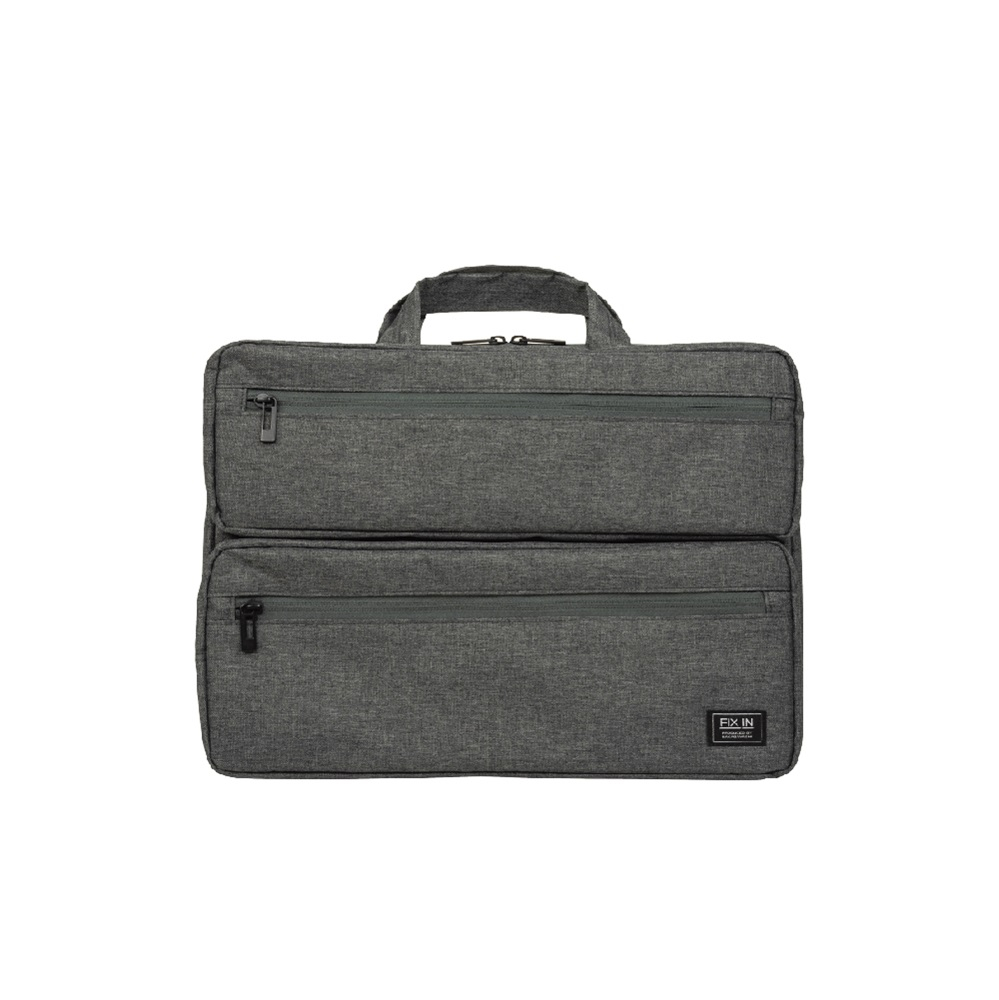 ナカバヤシ 15インチ汎用PCインナーバッグ/2ポケット付/グレー SZC-FC151908GY (tm) の商品画像