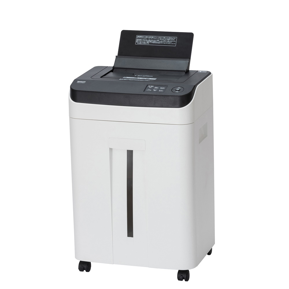 ナカバヤシ　静音オートフィードシュレッダ　マイクロカット／ホワイト　NSE-AFM01Wの商品画像