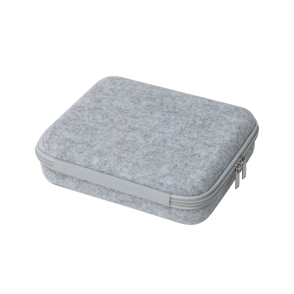 ナカバヤシ　Cloud-Felt ガジェットケースM ライトグレー　SZC-GDP18LGY　(tm)の商品画像