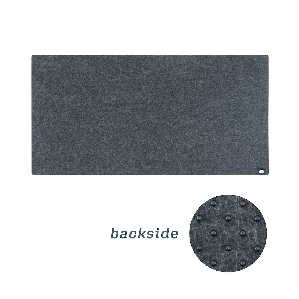 ナカバヤシ　Cloud-Felt  デスクマット（W600×D300） ダークグレー　MUP-942DGY　(tm)の商品画像