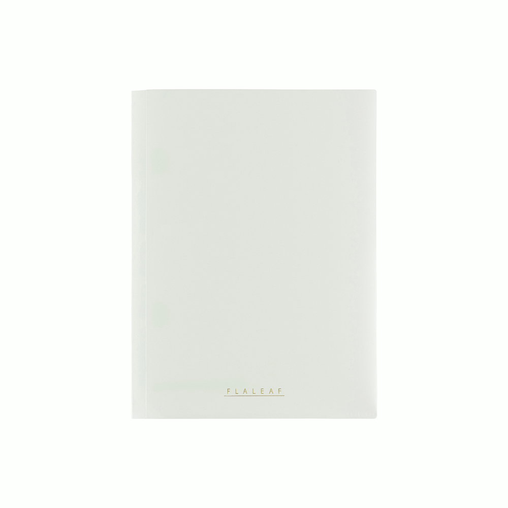 ナカバヤシ　フラリーフ/ロジカル・フラットバインダーノート/A5/ミルキーホワイト　FLL-A501B-Wの商品画像