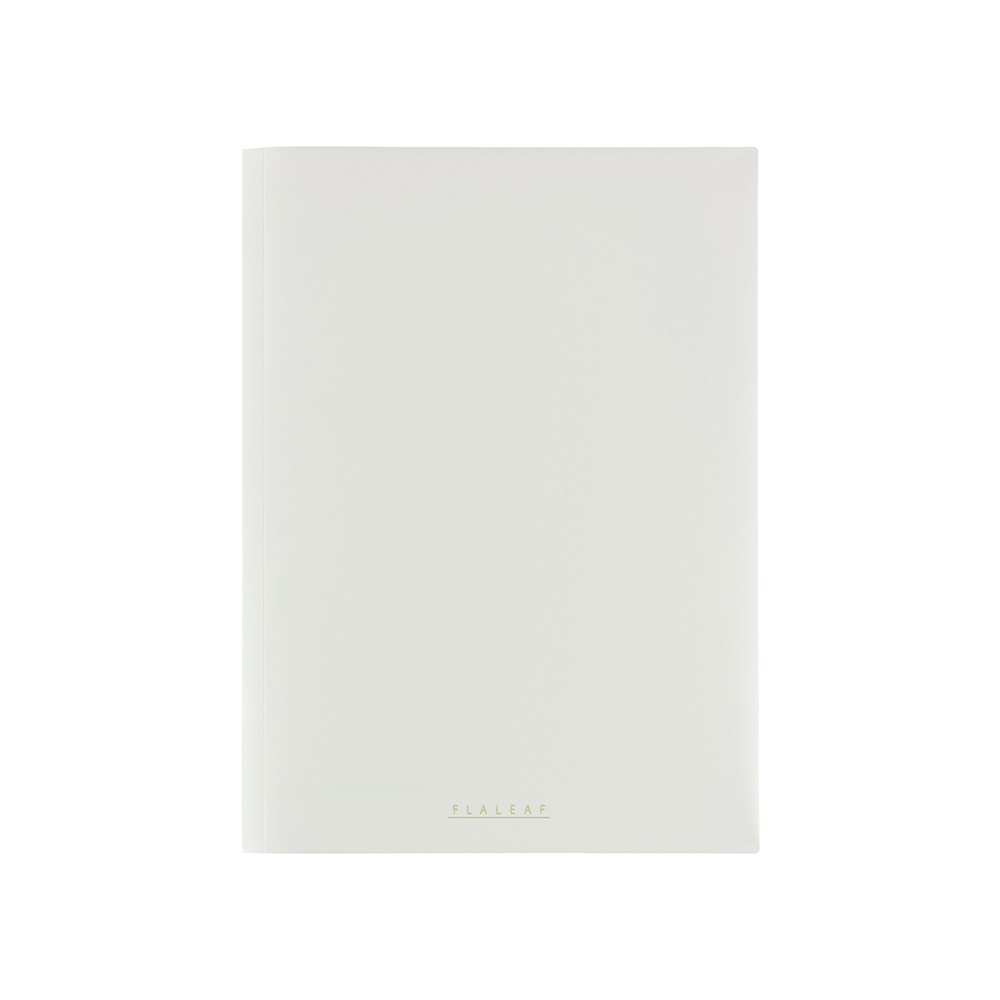 ナカバヤシ　フラリーフ/ロジカル・フラットバインダーノート/A4/ミルキーホワイト　FLL-A401B-Wの商品画像
