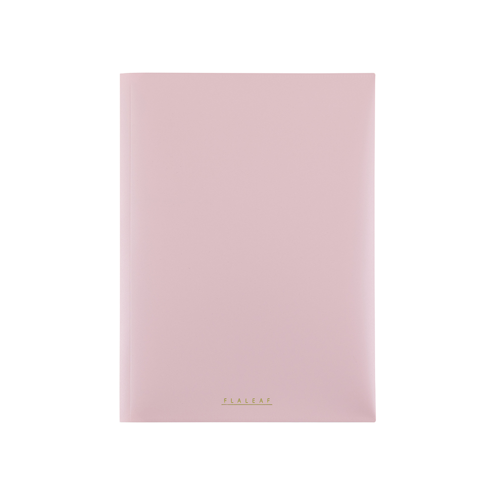 ナカバヤシ フラリーフ/ロジカル・フラットバインダーノート/A4/オールドピンク FLL-A401B-Pの商品画像