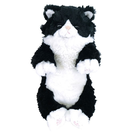 サンレモン ひざねこ すやすや ぬいぐるみ S ハチワレ P-1393