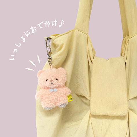 サンレモン ふわふわたっとん キーチェーン にほんざる P-1833