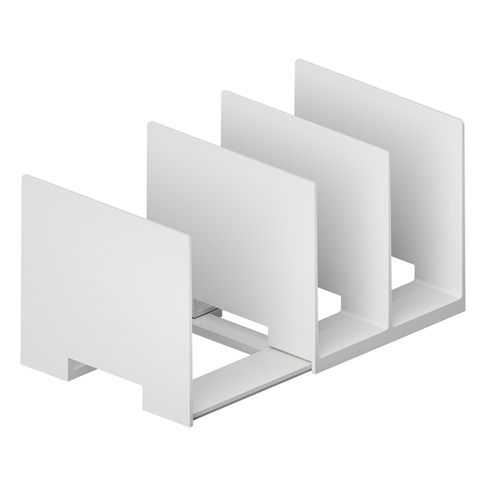 ナカバヤシ　キャパティ　スライドスタンド／ホワイト　FB-SS1WHの商品画像