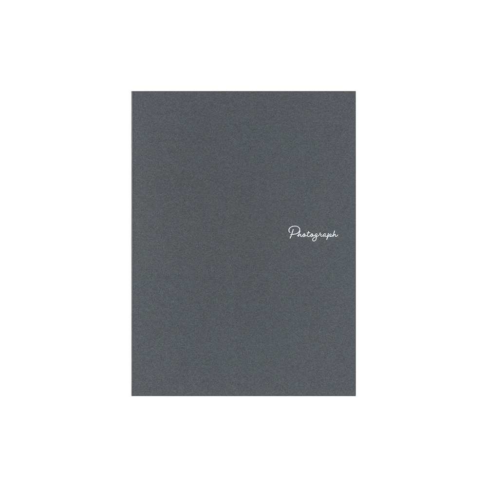 ナカバヤシ　ライト写真台紙／２Ｌ判／タテ／ストーングレー　LPM-2L-102-Nの商品画像