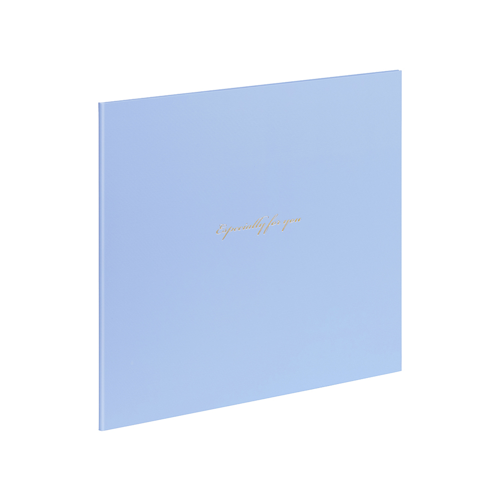 ナカバヤシ　写真台紙／スクエア／Ａ４サイズ／ブルー　VMA4-501-Bの商品画像