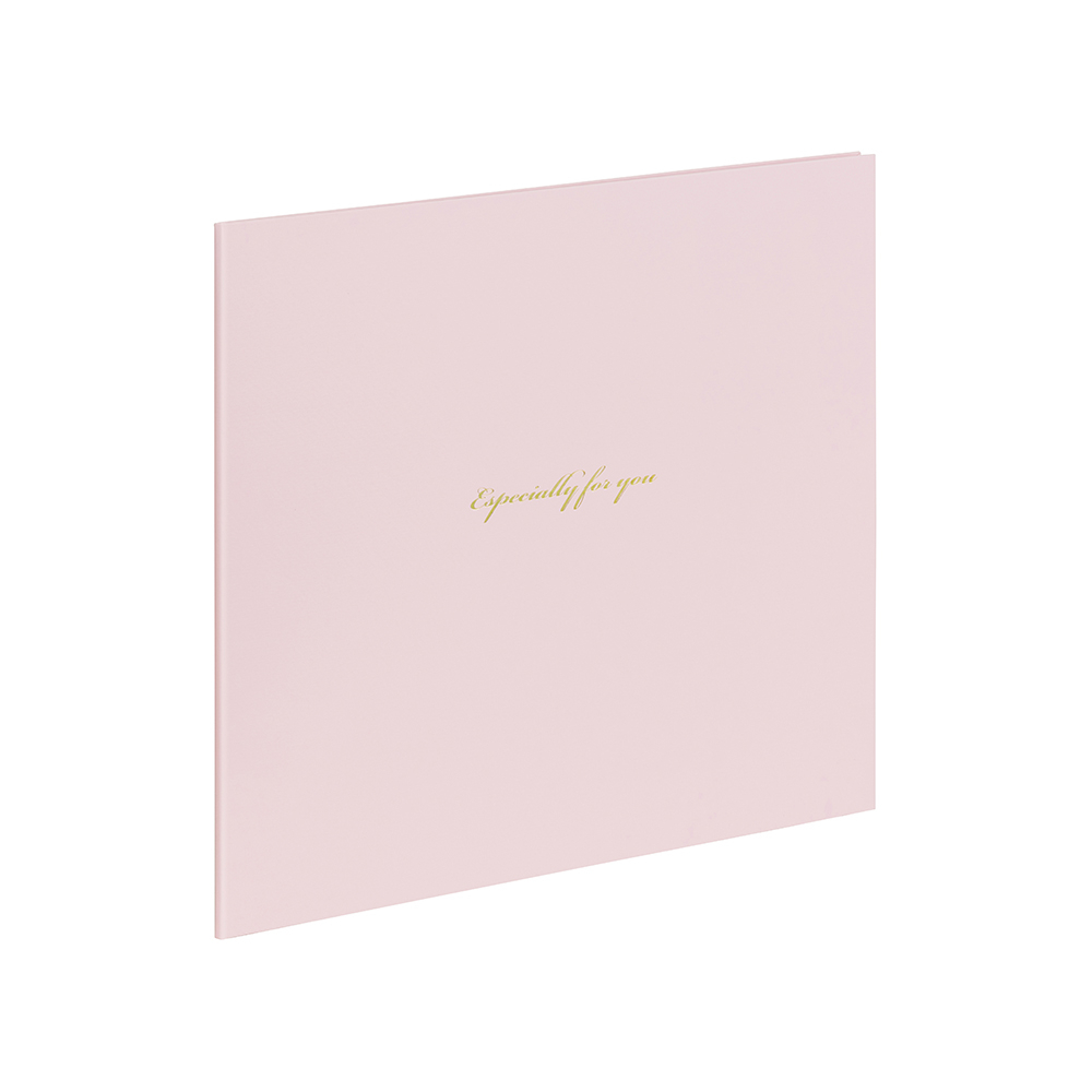 ナカバヤシ　写真台紙／スクエア／Ａ４サイズ／ピンク　VMA4-501-Pの商品画像