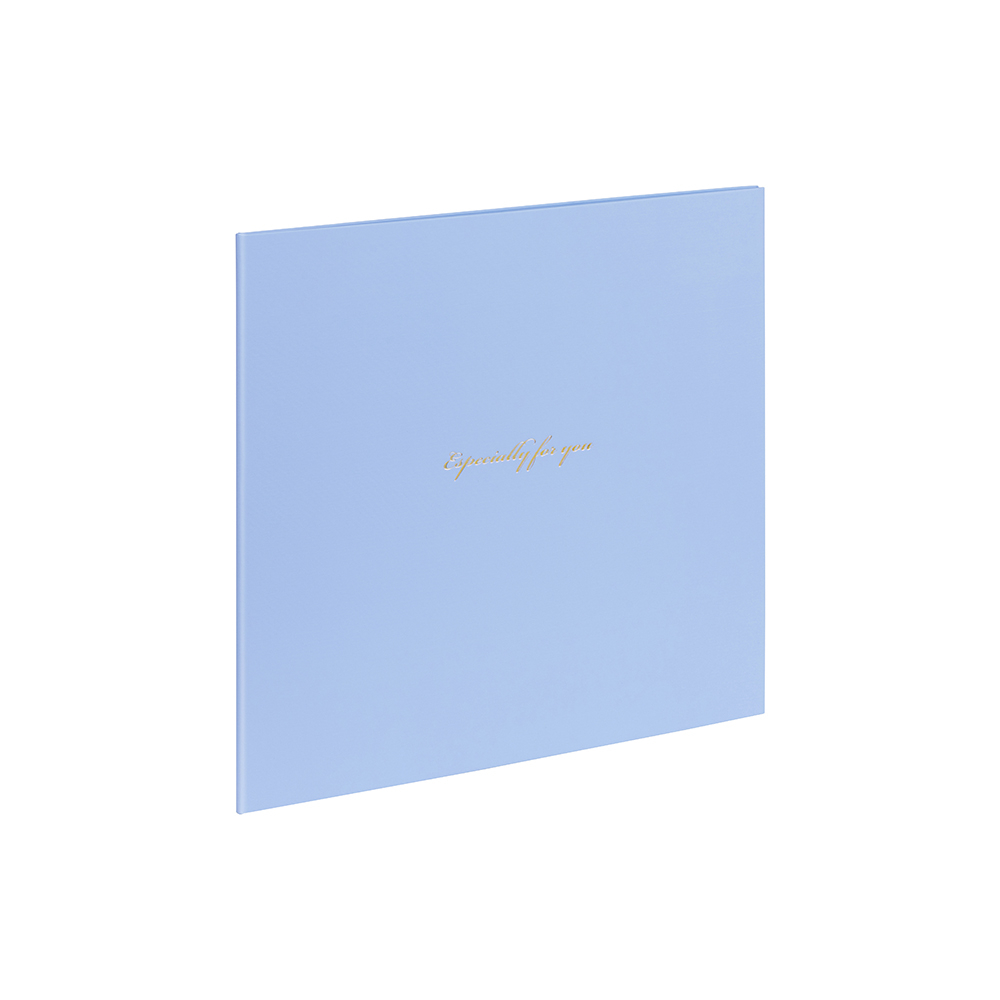 ナカバヤシ　写真台紙／スクエア／六ツ切サイズ／ブルー　VM6P-401-Bの商品画像