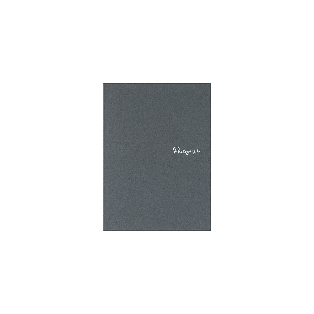 ナカバヤシ　ライト写真台紙／Ｌ判／タテ／ストーングレー　LPM-L-102-Nの商品画像