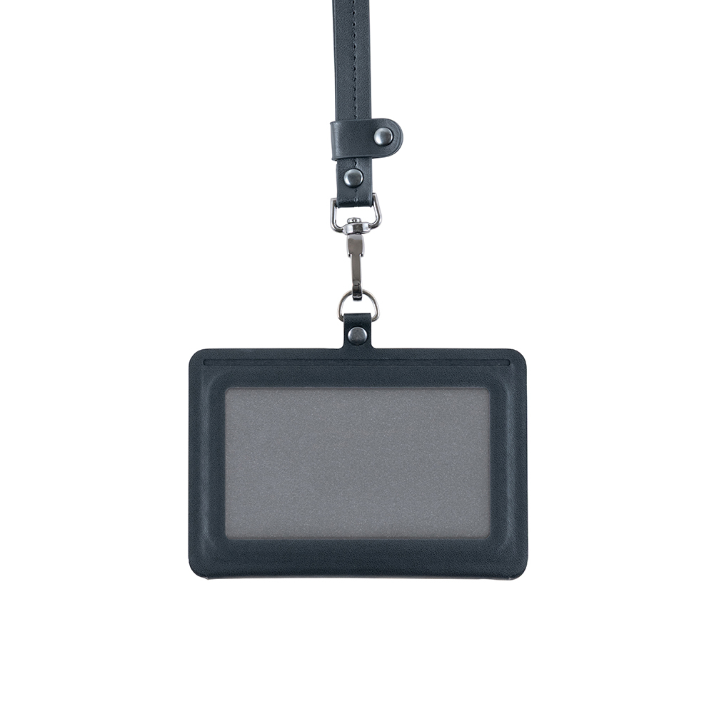 ナカバヤシ Mag+o(マグト)/マグネットIDカードホルダー/ヨコ型/ジェットブラック MGT-ID-01-D (tm)の商品画像