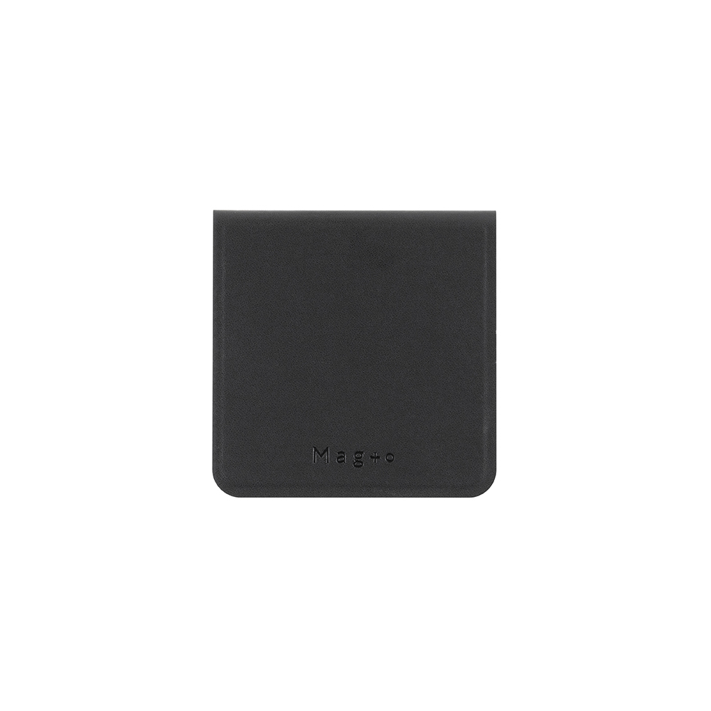 ナカバヤシ　Mag＋o（マグト）/マグネット付箋ホルダー/スクエア/ジェットブラック　MGT-FHSQ-01-D　(tm)の商品画像