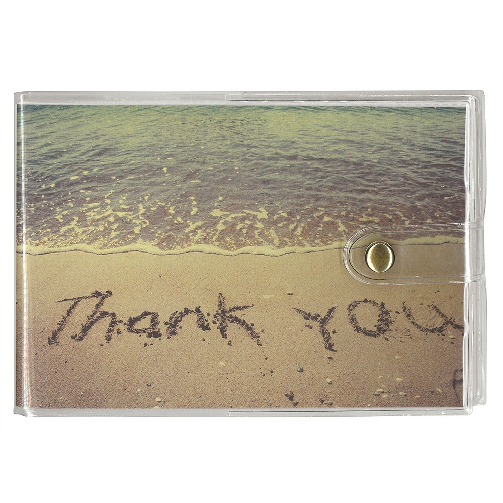 ナカバヤシ　カバーポケットアルバム　L判1段20枚　フォトビーチ　アカ-PVL-201-5/Gの商品画像