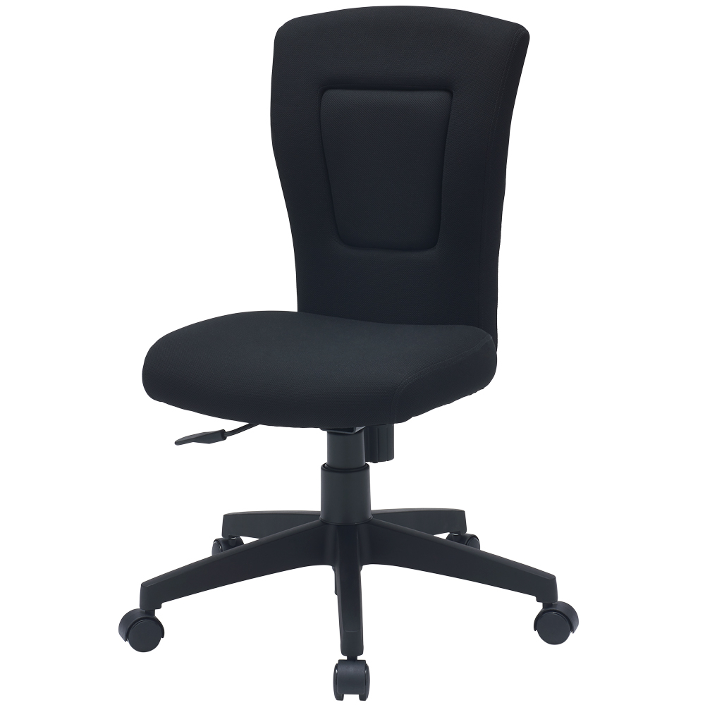 ナカバヤシ　サポートクッションチェア／BK　RZC-606BK　(tm)の商品画像