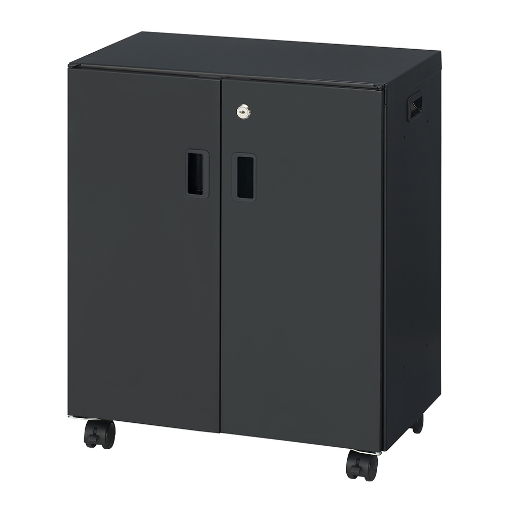 ナカバヤシ　セキュリティデスクターナ　H600mm／ブラック　ND-S722-BKの商品画像