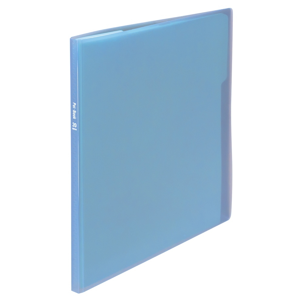 ナカバヤシ　ポイブック・10ポケット・20スペース・ブルー　CB5035Bの商品画像