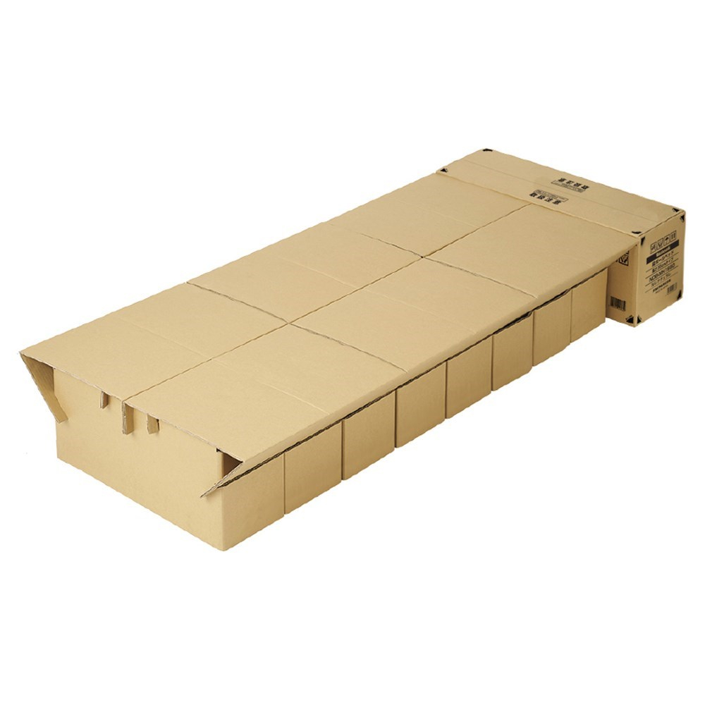 ナカバヤシ 段ボールベッド 高さ35cmタイプ/ナチュラル NDB-MH1990NAの商品画像