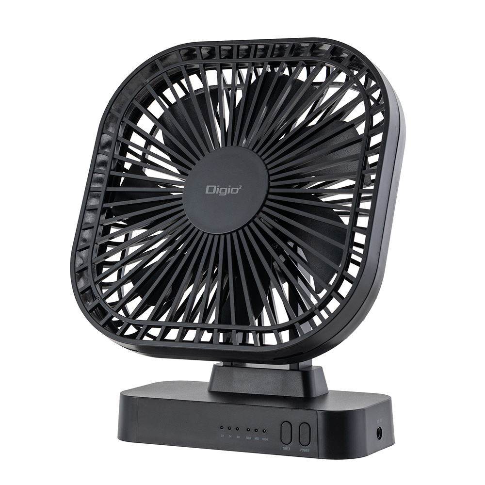 ナカバヤシ マグネットUSB FAN/ブラック USF-24BK (tm)の商品画像