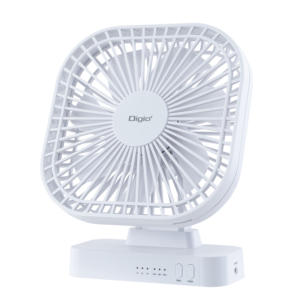 ナカバヤシ マグネットUSB FAN/ホワイト USF-24W (tm)の商品画像