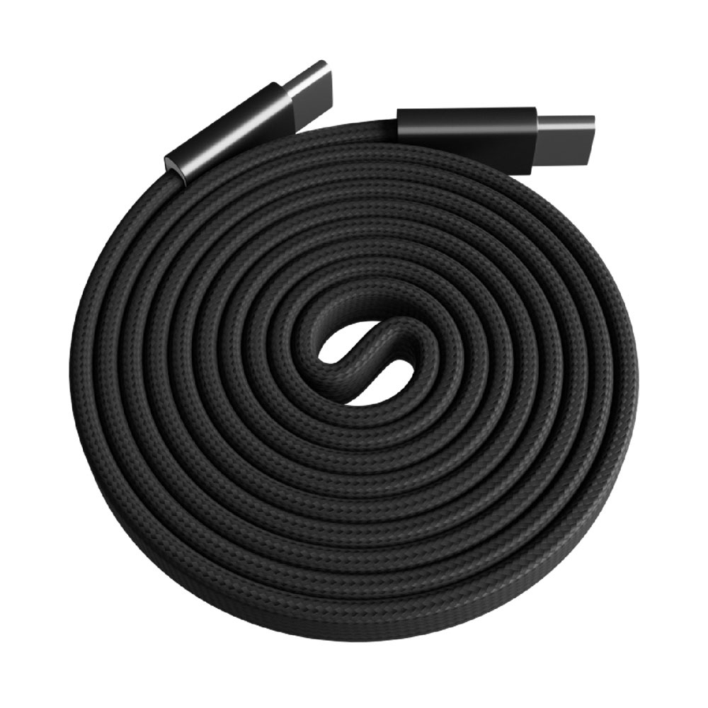 ナカバヤシ　マグネット巻き取りケーブル C-C PD240W 1.2m ブラック　UPD-MFC12BK　(tm)の商品画像
