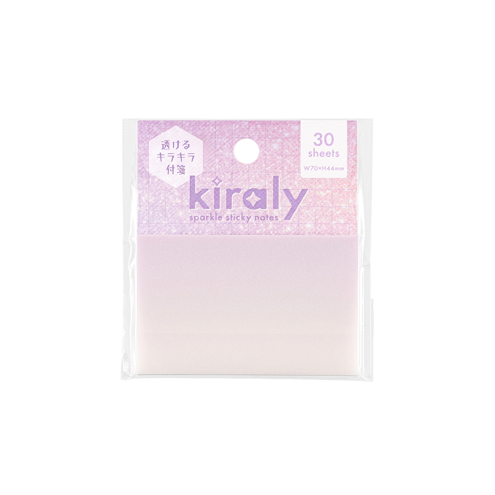 ナカバヤシ kiraly キラリー/透明付箋/S2 FST-008-S2の商品画像