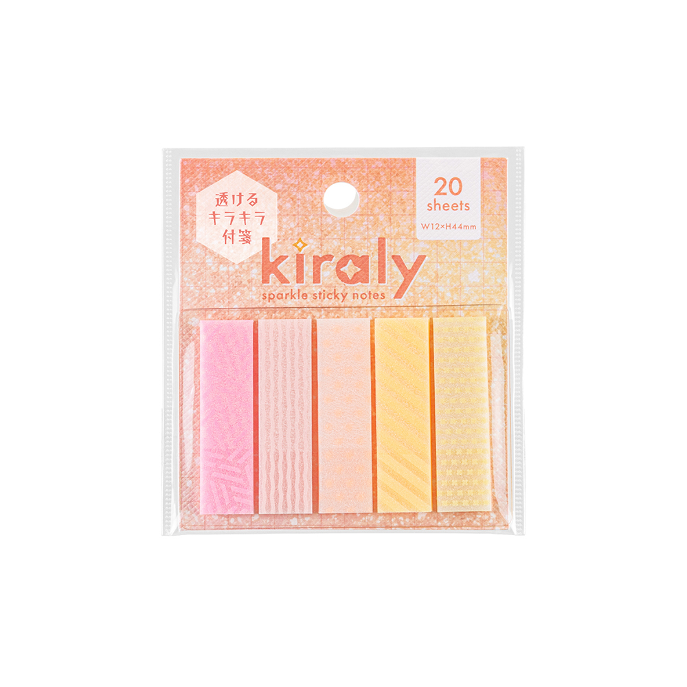 ナカバヤシ kiraly キラリー/透明付箋/ミックス1 FST-008-M1の商品画像