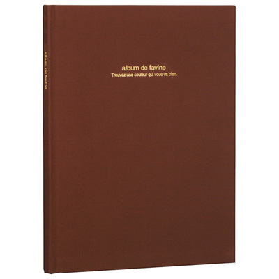 ナカバヤシ ドゥファビネ ブックアルバムA4ノビ アH-A4PB-181-Sブラウン