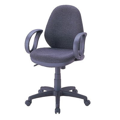 ナカバヤシ OAチェア 肘付タイプ CGN-302N グレー