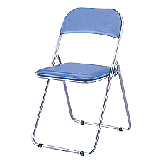 ナカバヤシ 折りたたみチェア CX-201B ブルー