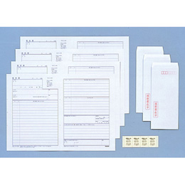 ナカバヤシ 履歴書 JIS規格帳票 B5 写真貼付シール付 ヨR-B5S