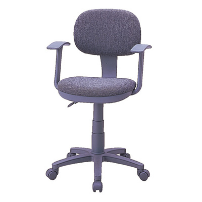 ナカバヤシ OAチェア 肘付タイプ CGN-102N グレー)