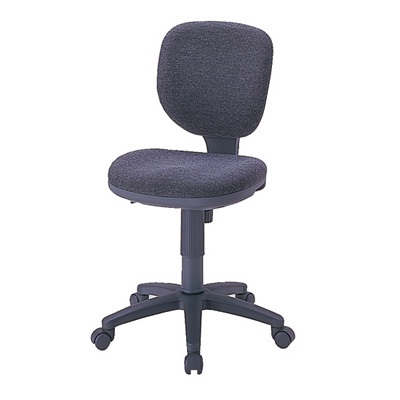 ナカバヤシ OAチェア 肘なしタイプ CGN-201N グレー)