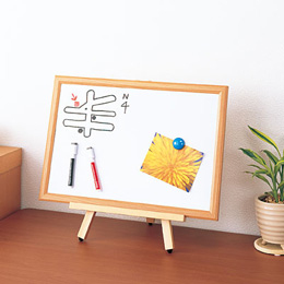 ナカバヤシ 木製イーゼル S EZ-001Wホワイト