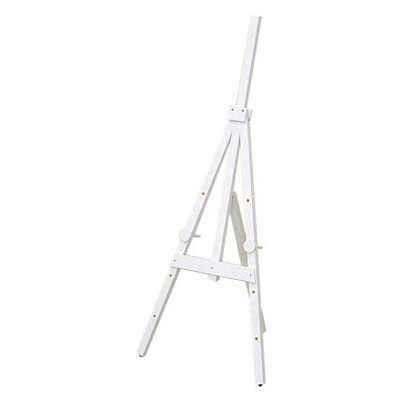 ナカバヤシ 木製イーゼル M EZ-101Wホワイト
