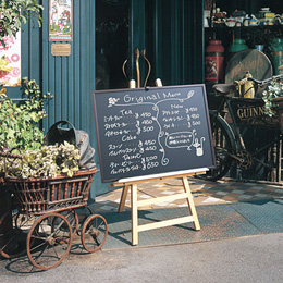 ナカバヤシ 木製黒板 900×600 WCF-9060D