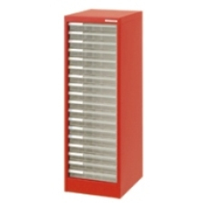 アバンテV2 フロアケース A4 浅18段 AF-18 レッド