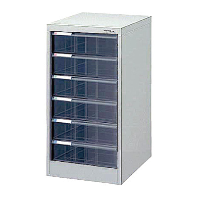 ナカバヤシ アバンテV2 フロアケース A4 深6段 AF-M6 ニューグレー