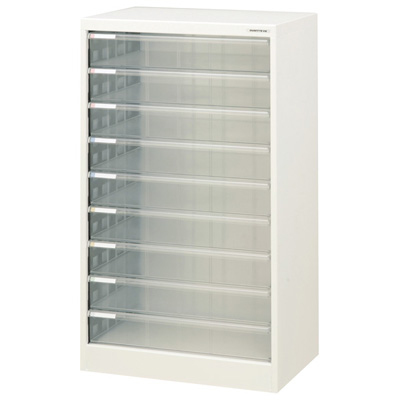 ナカバヤシ アバンテV2 フロアケース A3 深9段 A3F-M9 シロ